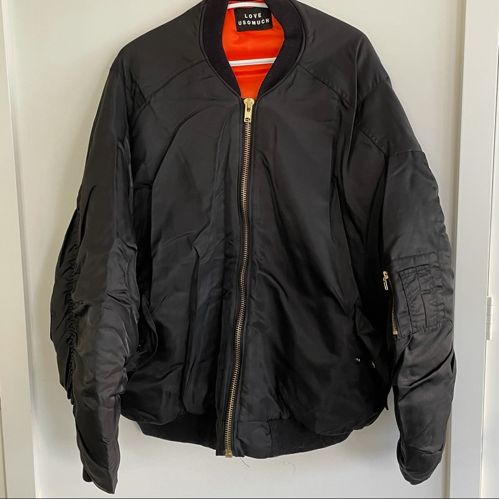 Stylenanda Winter Oversized Bomber Jacket